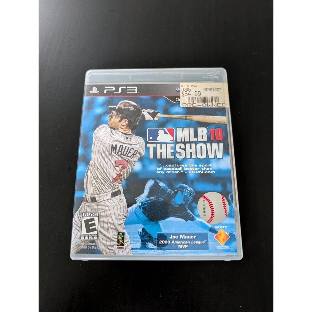 MLB‎ 10: The Show (Sony PlayStation 3, 2010) Complete w/ Manual - Tested Working